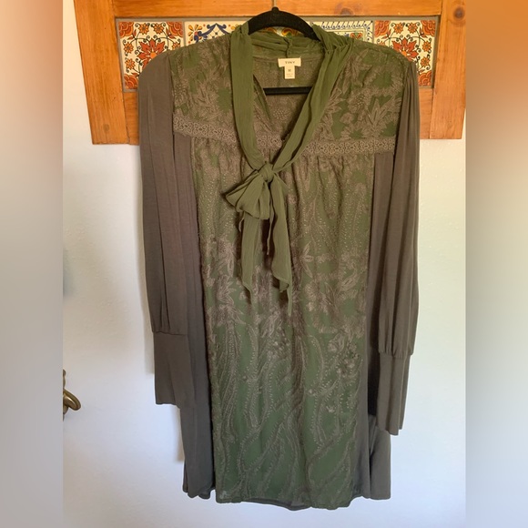 Tiny Dresses & Skirts - Anthropologie Embroidered Lace Tunic Dress